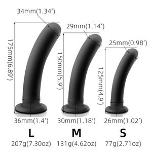 Ensemble de plugs anaux pour femmes, dildos en silicone pour jouets sexuels lesbiens, accessoire en forme de pénis - Product Image 2