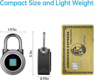 Chống Nước Sinh Trắc Học Thông Minh Ổ Khóa Cho <span class=keywords><strong>Bluetooth</strong></span> Keyless Khóa Vân Tay Ứng Dụng Di Động Cho Phòng Tập Thể Dục Trường Locker Lưu Trữ Gỗ - Product Image 6