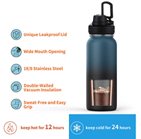 32oz Keep Cold for 24h Hot for 12h Thermal Wholesale No Minimum Stainless Steel Water Bottle