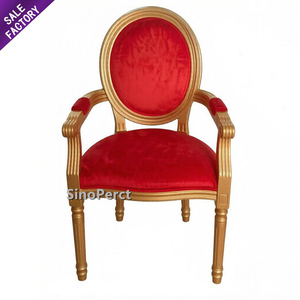 Manufacturer Wholesale Popular Party Banquet Hotel Wedding Furniture Luxury <b>Dining</b> <b>Chairs</b> Solid Wood Modern <b>Stackable</b> - Product Image 1