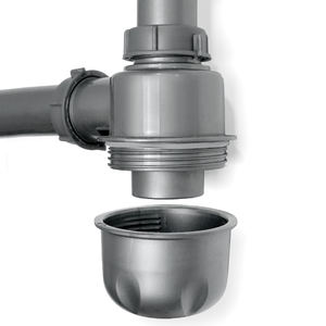 OSONOE – Support de personnalisation, évier de <span class=keywords><strong>cuisine</strong></span> moderne réglable, <span class=keywords><strong>anti</strong></span>-<span class=keywords><strong>odeur</strong></span>, raccord de tuyau d'évacuation, filtre en plastique PP - Product Image 6