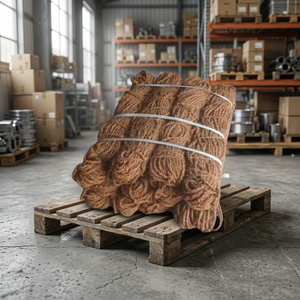 Hecho de hilo de fibra de coco 100% PVC, es un material resistente, ecológico, duradero, móvil para exteriores con diseño tradicional. - Product Image 2