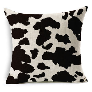 حمار وحشي ليوبارد النمر الزرافة نسيج الحيوان القطن الكتان وسادة أريكة غطاء لينة حزمة - Product Image 4