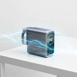 Adaptateur chargeur USB-C 140W avec système visuel IA, écran TFT 4 ports, chargeur mural GaN PD pour téléphone et ordinateur portable - Product Image 6