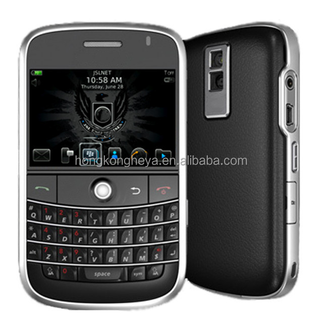 Black Blackberry Bold 9000 Bar Feature Phone with Camera