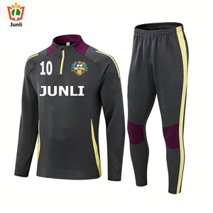 Maglie da allenamento da <span class=keywords><strong>calcio</strong></span> da <span class=keywords><strong>donna</strong></span> con mezza zip in poliestere, antibatteriche, ad asciugatura rapida, tute tecniche da <span class=keywords><strong>calcio</strong></span> per partite e allenamenti - Ingrosso - Product Image 1