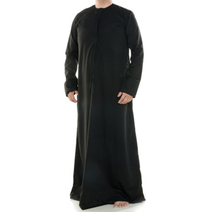 <span class=keywords><strong>Dishdasha</strong></span> à fermeture éclair pour femmes, accessoire musulman arabe, à manches, Thobe, Style kuthewa, Jubah, afah, Thobe - Product Image 3
