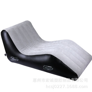<b>Inflatable</b> Air <b>Sofa</b> Black Modern Romantic Adult Use Shenzhen Made - Product Image 4
