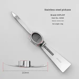 <span class=keywords><strong>Pioche</strong></span> à main professionnelle, mini, portable, multifonctionnelle, pour le travail du bois, outils agricoles, camping, <span class=keywords><strong>pioche</strong></span> tranchante - Product Image 6