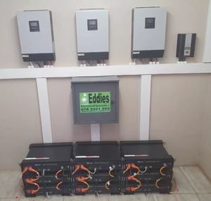 แบตเตอรี่ Lifepo4 48V 50ah 100ah ลิเธียมไอออน ชุดแบตเตอรี่พลังงานแสงอาทิตย์ 2500W 5000W สำหรับระบบพลังงานแสงอาทิตย์ภายในบ้าน - Product Image 5