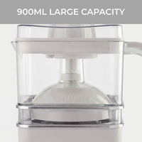 BPA-vrije 900ML draagbare citruspers, elektrische handmatige pers met AC-motor voor thuisgebruik in de keuken