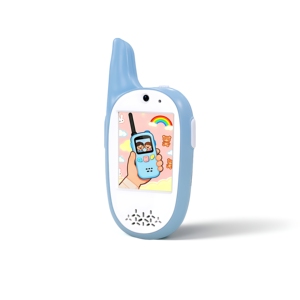 ABM660 Walkie Talkie para Niños, Monitor para Bebés con Cámara de 2 Pulgadas y 720P, <span class=keywords><strong>Intercomunicador</strong></span> Inalámbrico de Video de 2.4G, Radio Bidireccional Portátil para Niños - Product Image 4
