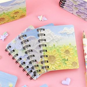 8 Libretas Personalizadas A7 con Diseño de Oso, Libretas Pequeñas con Logotipo Personalizado, Diario de Bolsillo, Bloc de Notas - Product Image 4