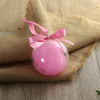 Offre Spéciale ornements de noël suspendus colorés pendentif boule de verre en forme de globe pour la décoration de vacances