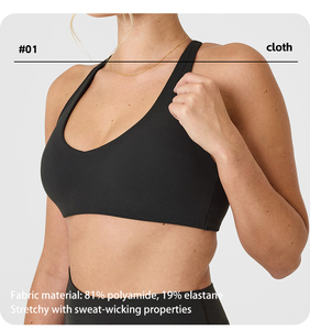 Soutien-gorge de sport <span class=keywords><strong>dos</strong></span> <span class=keywords><strong>nu</strong></span> sans couture pour femmes <span class=keywords><strong>dos</strong></span> ouvert rembourré Yoga <span class=keywords><strong>Crop</strong></span> soutiens-gorge hauts soutien élevé <span class=keywords><strong>dos</strong></span> <span class=keywords><strong>nu</strong></span> Push Up hauts d'entraînement - Product Image 2