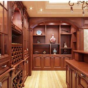 Mueble Bar para Vinos de Estilo Antiguo para el Hogar, Servicio OEM Directo de Fábrica - Product Image 5