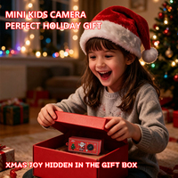YPORANGEcheng Mainan Kamera Mini Lucu untuk Anak 1080P HD Sensor CMOS ABS Ukuran Jempol 1.0" OEM/ODM Hadiah Natal Digital