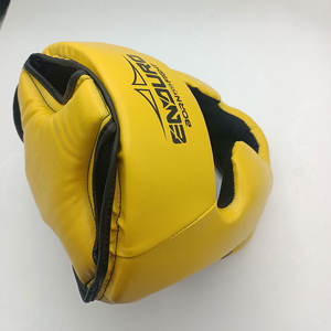 หมวกป้องกันศีรษะสำหรับชกมวยขายดี วัสดุ PU คุณภาพสูง ปรับขนาดได้ ระบายอากาศได้ดี ทนทาน สายรัดปรับได้ ป้องกันอย่างมีประสิทธิภาพ - Product Image 2