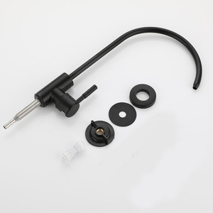 Grifo de Cocina Negro de Acero Inoxidable 304, Monomando, Montaje en Encimera, Estilo Minimalista, Dispensador de Agua Pura - Product Image 4