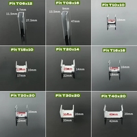 Supports linéaires encastrés en métal, clips de fixation flexibles pour néons, bases de support pour tubes LED en silicone, clips de montage en aluminium pour bandes lumineuses