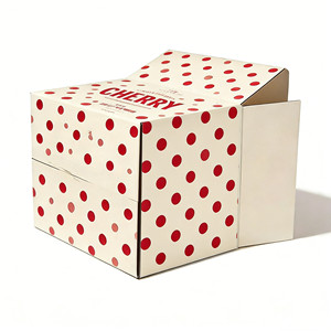 กล่องกระดาษรีไซเคิลรักษ์โลก บรรจุภัณฑ์กระดาษปรับแต่งได้ พิมพ์สีเต็มรูปแบบ สำหรับจัดแสดงสินค้าปลีกและโปรโมทแบรนด์ - Product Image 2