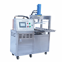 Machine à briquetter le sucre en poudre à pression réglable MINKO, personnalisable, pour la formation automatique de cubes de bonbons et de blocs de pâtisserie pour l'alimentation