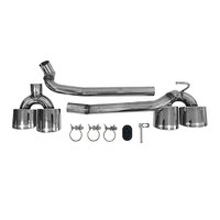 Diffuseur arrière noir authentique C63 modifié en Chine pour Mercedes Benz Classe C W204 2007-2014 Diffuseur sport
