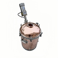 Violet cuivre clair de lune Fermentation brassage chaudière réservoir de Distillation alcool boisson pompe moteur roulement moteur reflux alambics