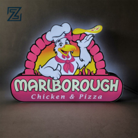 Boîtes lumineuses publicitaires d'extérieur en acrylique UV, panneaux publicitaires vierges en gros, boîtes lumineuses LED pour publicité