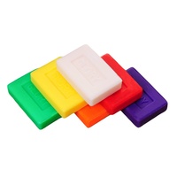 Savon en barre familial hautement moussant Reebay Baiyun Factory 90g Six Pack, savon à lessive / savon de bain en couleurs arc-en-ciel mélangées