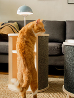 Meubles modernes de haute qualité en bois durable pour chiens, maison de luxe pour chats d'intérieur avec lit en bois à motifs floraux pour animaux de compagnie