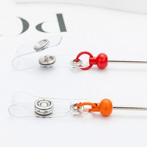 DIY Beaded Retractable Badge Reel <b>Nurse</b> ID Card Holder With PVC Clip Handmade Bead Decoration Customizable for Personalization - Product Image 6