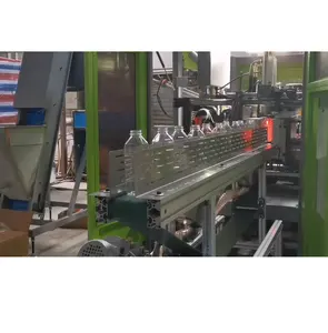 Fully Automatic Stretch Blow Moulding Machine PET Bottle Making Line