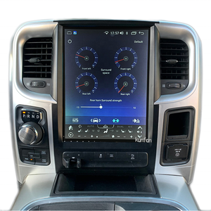 Unidad principal de coche, sistema de actualización de Radio, navegación Android para Dodge Ram 1500 2500 2013 - 2018 estilo Tesla, pantalla táctil <span class=keywords><strong>Carpay</strong></span> - Product Image 5