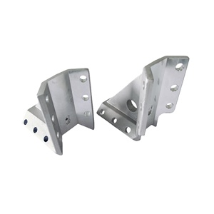 Support d'angle droit usiné CNC en aluminium haute résistance pour fixation d'angle - Product Image 1