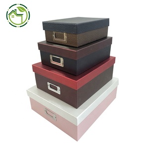 Hộp Sắp Xếp Để Bàn Lồng Nhau Có Thể Tái Chế Tùy Chỉnh Từ Nhà Máy Hộp Giấy Thủ Công Hộp Đựng Văn Phòng Phẩm Bằng Bìa Cứng - Product Image 3