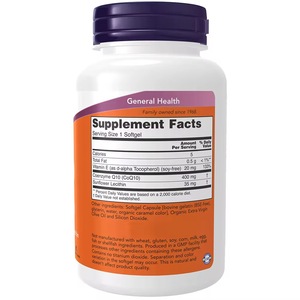 XYD Koenzim <span class=keywords><strong>Q10</strong></span> (COQ10) Yumuşak Jel Kapsül Besin Takviyesi - Bağışıklığı Güçlendirir 120 Kapsül (Gençler İçin) - Product Image 2