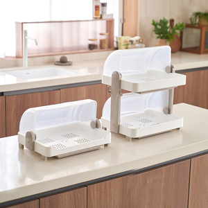 Premium 2-Tier Beige Baby Bottle <b>Drying</b> <b>Rack</b> BPA Free for Countertop & Kitchen Fast <b>Drying</b> of Bottles & Accessories Organizer - Product Image 4