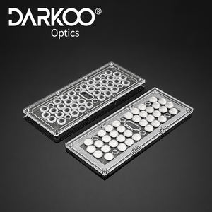 173x71mm 야외 하이 스퀘어 12 터널 Smd 사용자 정의 교체 수직 Type3 모델 광학 가로등 렌즈 - Product Image 2