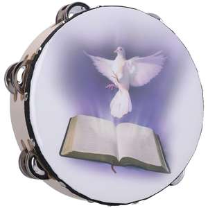 Pandereta Artesanal de Doble Fila de Alta Calidad, Hecha a Mano, para Conciertos, Estilo <span class=keywords><strong>Gospel</strong></span> - Product Image 5