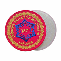 Uniformes d'entraînement de lutte contre les incendies personnalisés avec des patchs brodés circulaires autocollants pour les chapeaux et les vêtements de travail, respectueux de l'environnement