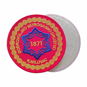 Uniformes d'entraînement de lutte contre les incendies personnalisés avec des patchs brodés circulaires autocollants et des logos brodés sur les vêtements de travail - Product Image 3