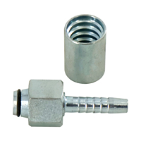 Pièces détachées pour chariot élévateur LUCKYROC, raccord de tuyau 0009512040 pour Linde DN8, tuyau hydraulique double M18x1.5