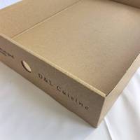 Cajas Rígidas Desechables y Reciclables para Catering con Tapa para Empacar Sushi y Pastelería, Personalizables con Relieve e Impresión en Lámina Dorada