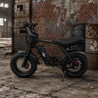 2024 bonne vente 30km-40km gamme gros pneu vélo électrique nouveau 48v 750w batterie moteur rapide cadre en alliage d'aluminium système de frein à disque