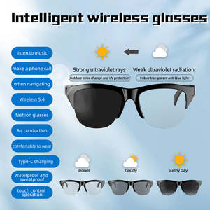 Lunettes Audio Intelligentes F05 – Lunettes de Soleil Audio à Changement de Couleur, Protection UV, Lecture Musicale, Réponse aux Appels, Casque à Conduction Aérienne - Product Image 6