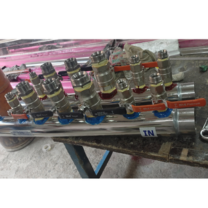 Colector de Agua con Válvula de Bola de 8 Entradas y 8 Salidas Dubey International para Mascotas con 2 Años de Garantía - Product Image 1