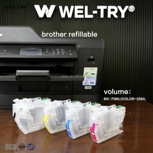 Cartucho de Tinta Recargable WEL-TRY Premium LC422XL Vacío con Chip para <span class=keywords><strong>Brother</strong></span> MFC-J5340D /MFC-J5345DW /MFC-J5740DW Europa - Product Image 2