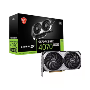 Daftar baru <span class=keywords><strong>M</strong></span> S I GeForce RTX 4070 Super 12G Ventus Gaming Desktop GPU 12 GB GDDR5 Video profil rendah kipas antarmuka PCI Express - Product Image 1