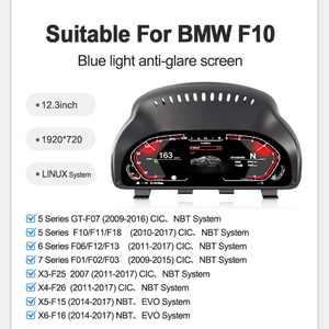 Navihua Hot Sale <b>Car</b> Digital Cluster Linux System With Carplay Auto <b>Speedometer</b> LCD Dashboard <b>for</b> BMW 5 Series F10 X5 F15 X6 F16 - Product Image 2